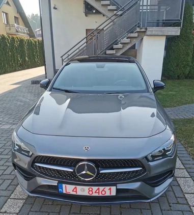 Mercedes-Benz CLA cena 149000 przebieg: 54000, rok produkcji 2020 z Lewin Brzeski małe 742